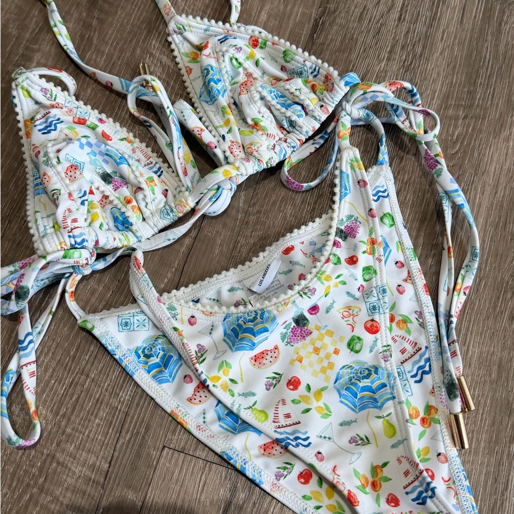 Elysiian beach Triangle String Bikini